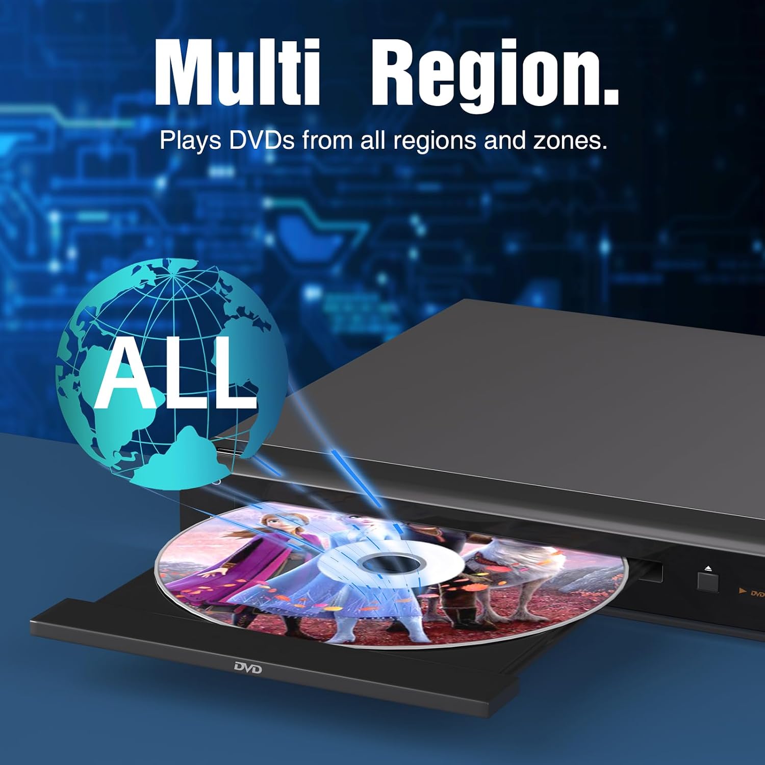 MEGATEK Region-Free HDMI DVD Player photo 4