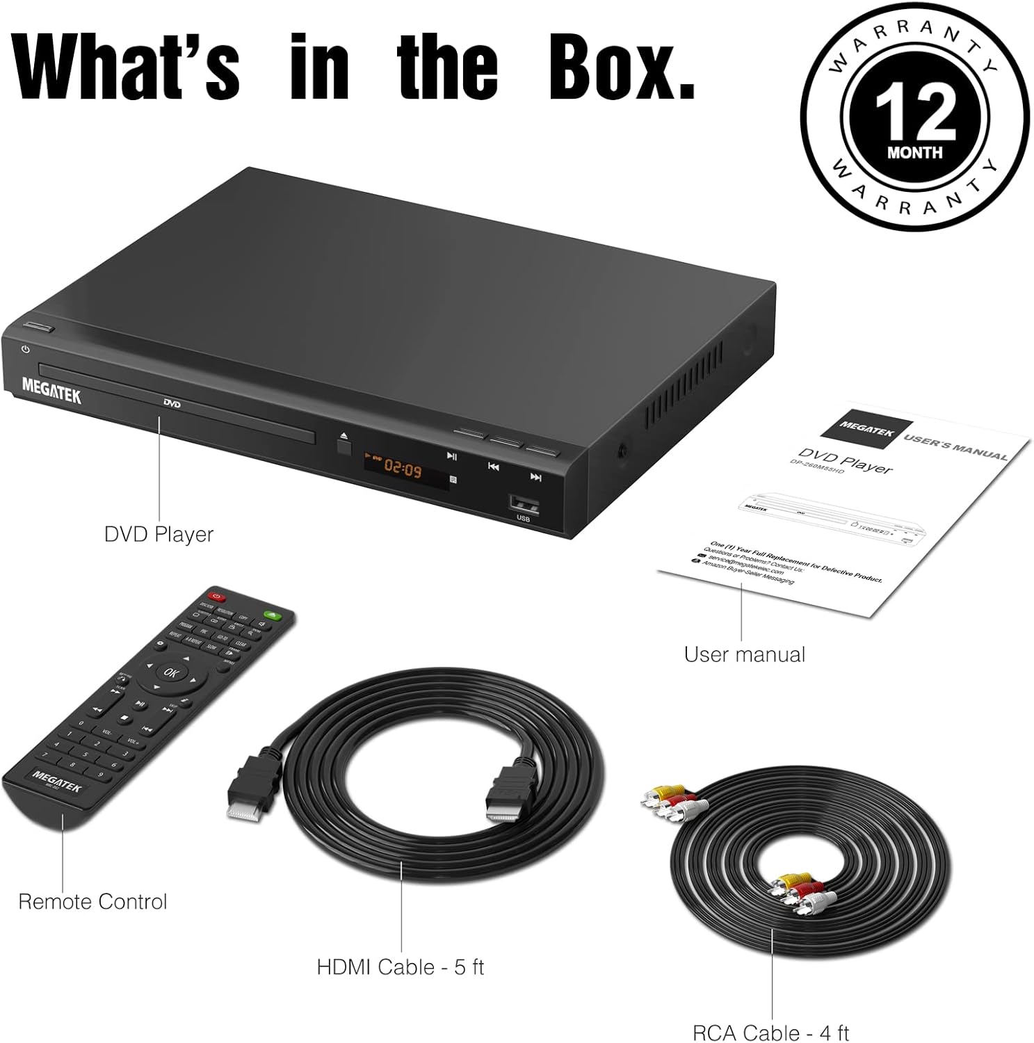 MEGATEK Region-Free HDMI DVD Player photo 9