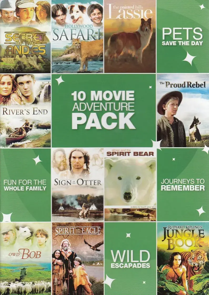 10 Movie Adventure Pack - Disc One