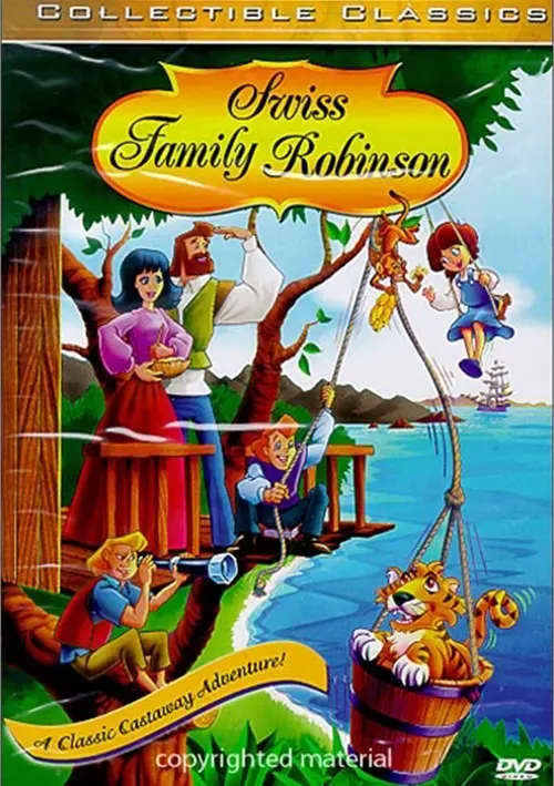 Golden Films - Treasure Island & Swiss Family Robinson